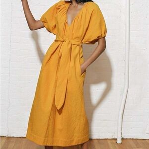 Women's Mustard Dress